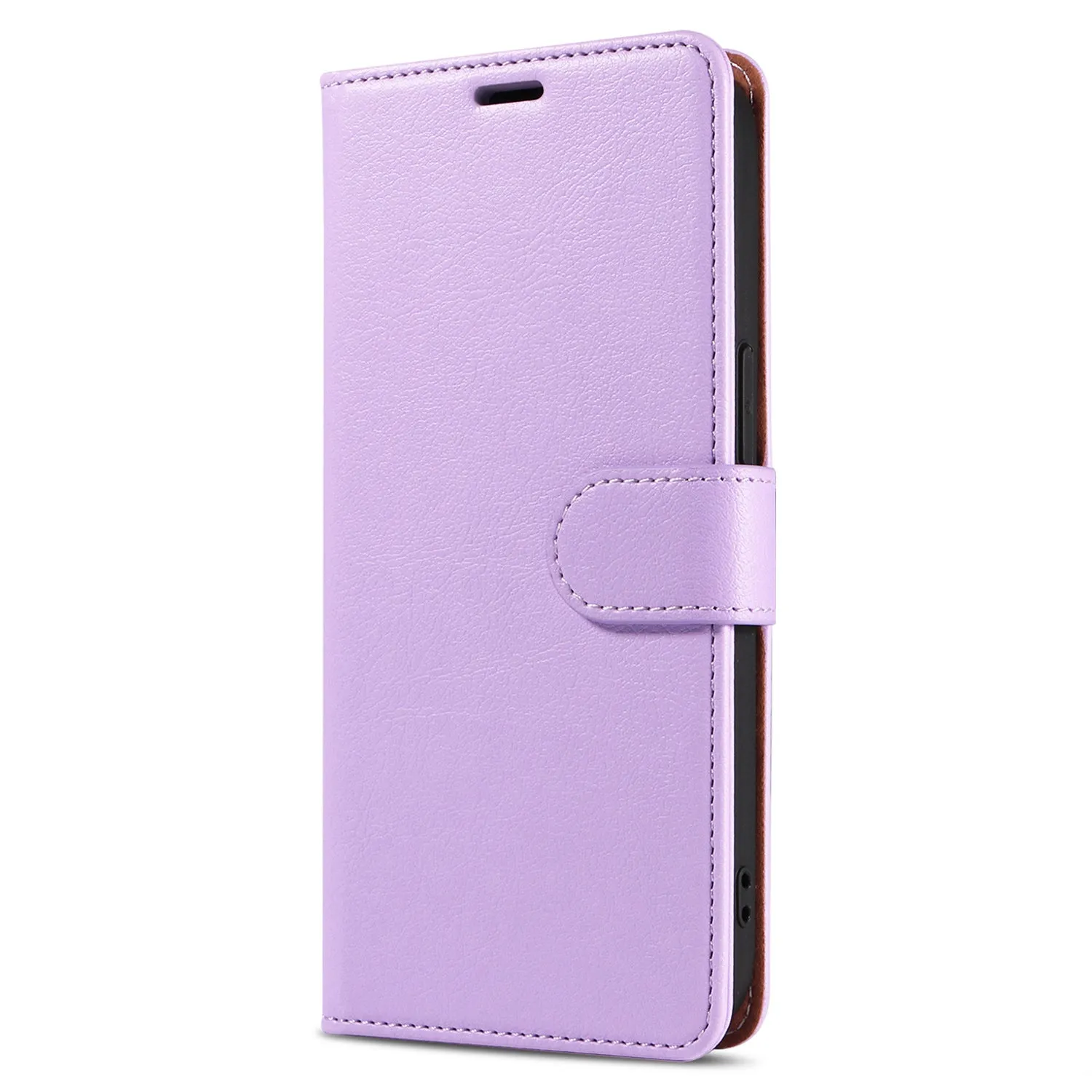 001 For iPhone 15 Pro Max Magnetic Closure Phone Case RFID Blocking Wallet  PU Leather Stand Cover