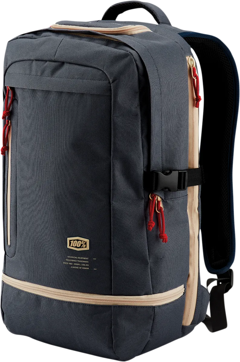 100% Transit Backpack - Steel 01005-245-01