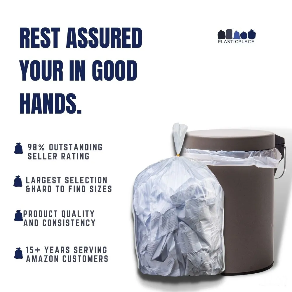 6 Gallon Trash Bags - 6 Micron - 100/Case