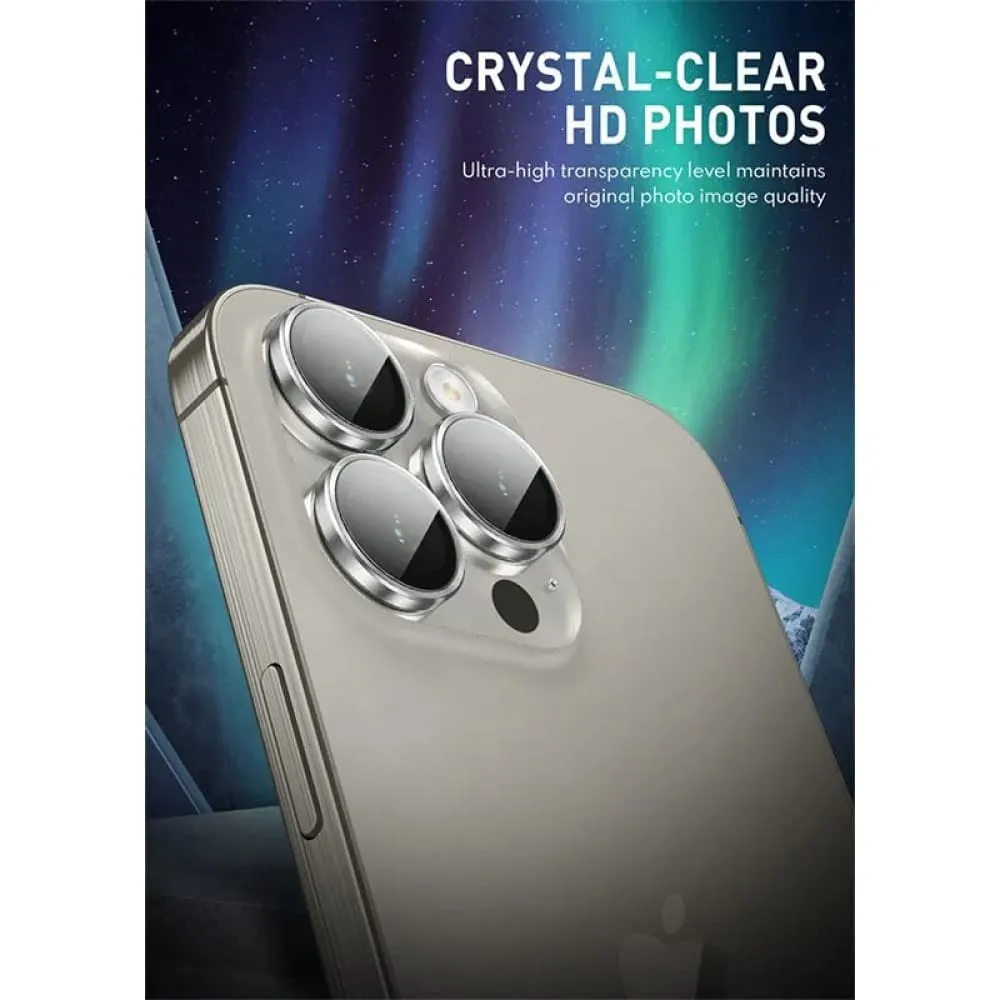 Anti-scratch Ultra-thin 9h Tempered Glass Camera Lens Protector for Iphone 15 Pro