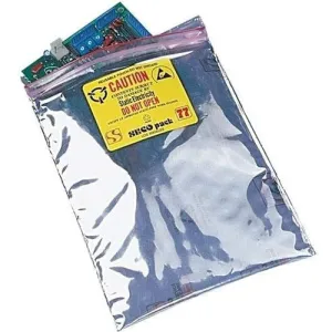 Anti-Static Reclosable ESD Bubble Bags 4 x 6 - Static Shielding
