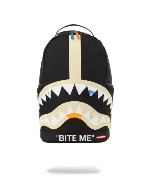 BITE ME SHARK (BLACK) BACKPACK