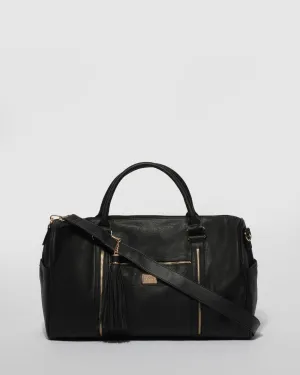 Black Kelly Overnight Bag