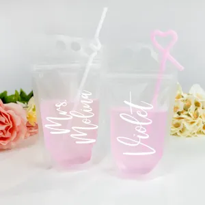 Bridal Party Drink Pouches