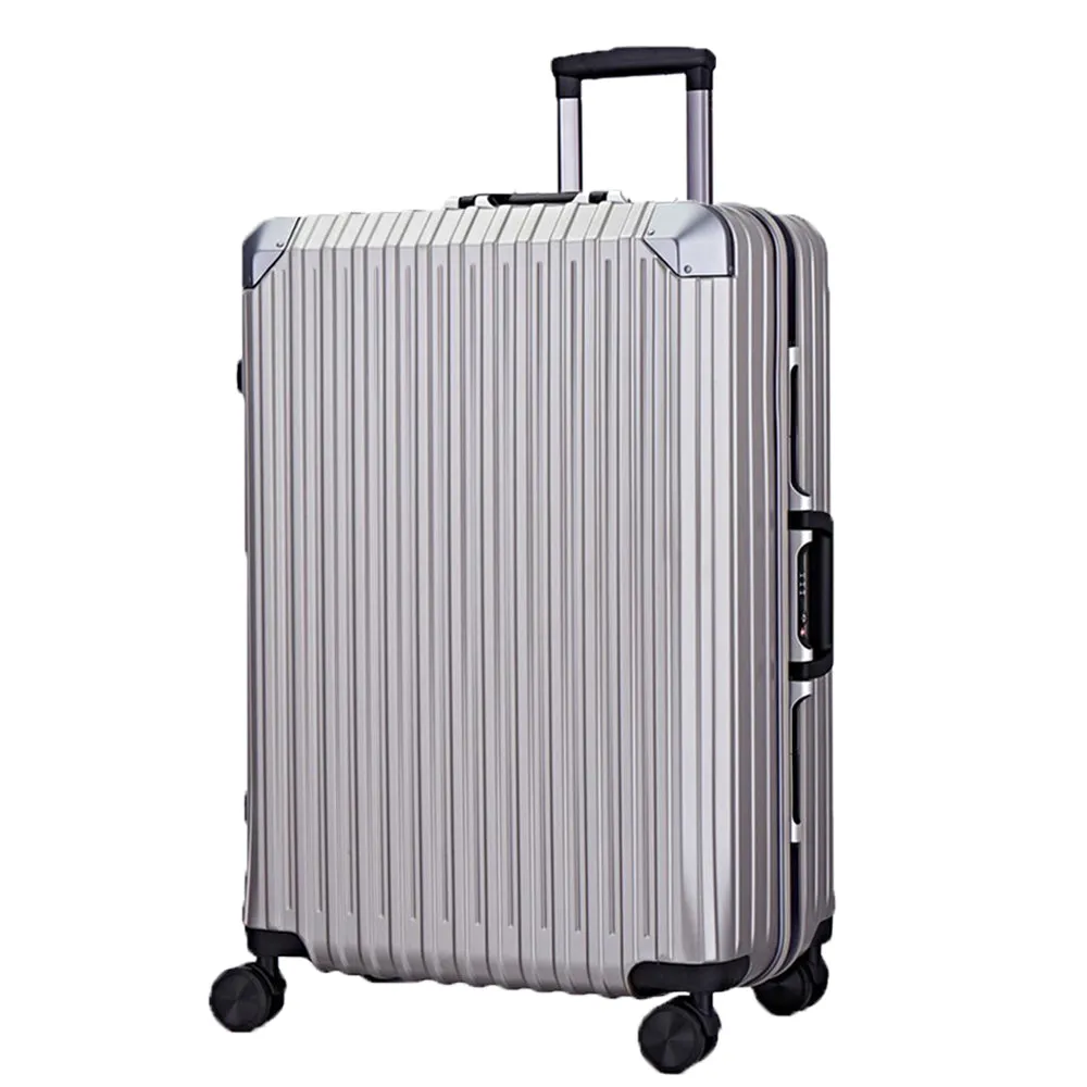 Claxton Aluminium Frame Large Spinner Luggage 28"