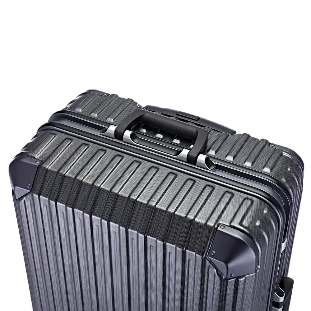Claxton Aluminium Frame Large Spinner Luggage 28"