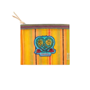 Consuela Women's Elena Patch Slim Zip Pouch
