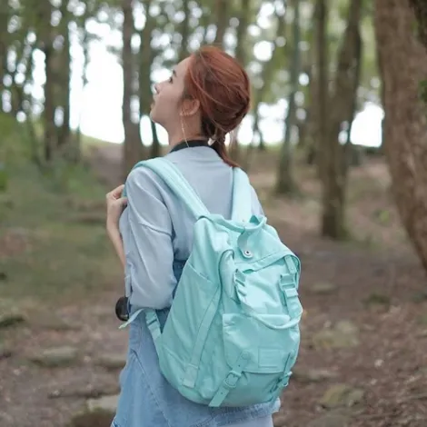 DOUGHNUT Backpack: Macaroon Classic Aquamarine