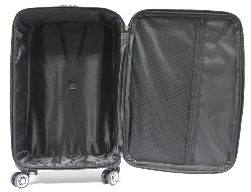 Economical Softside Expandable Luggage with Double Caster Wheels