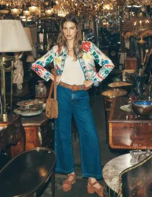 Embroidered Item Jacket-Multi Embroidery