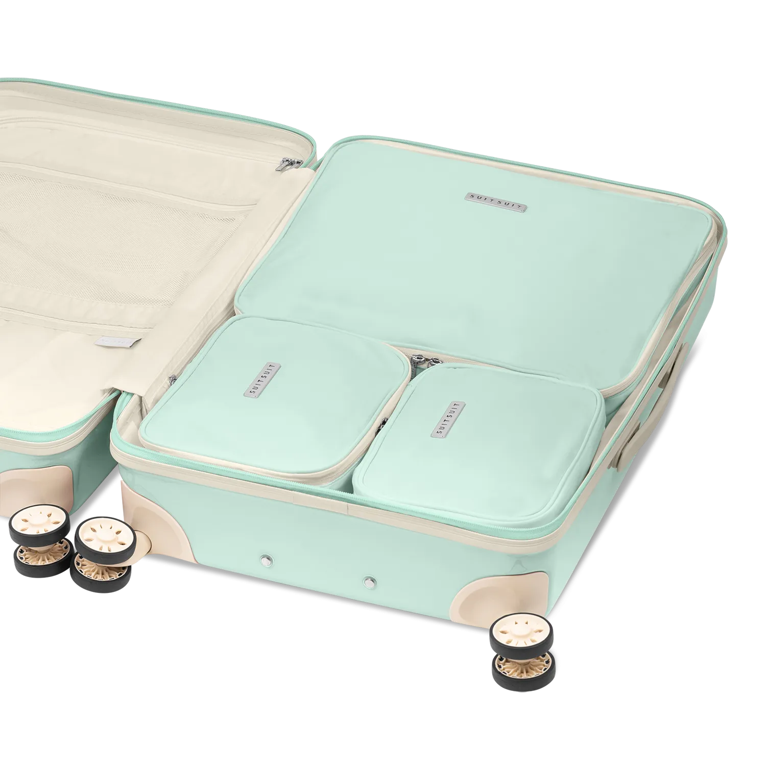 Fabulous Fifties - Luminous Mint - Packing Cube Set (24 inch)