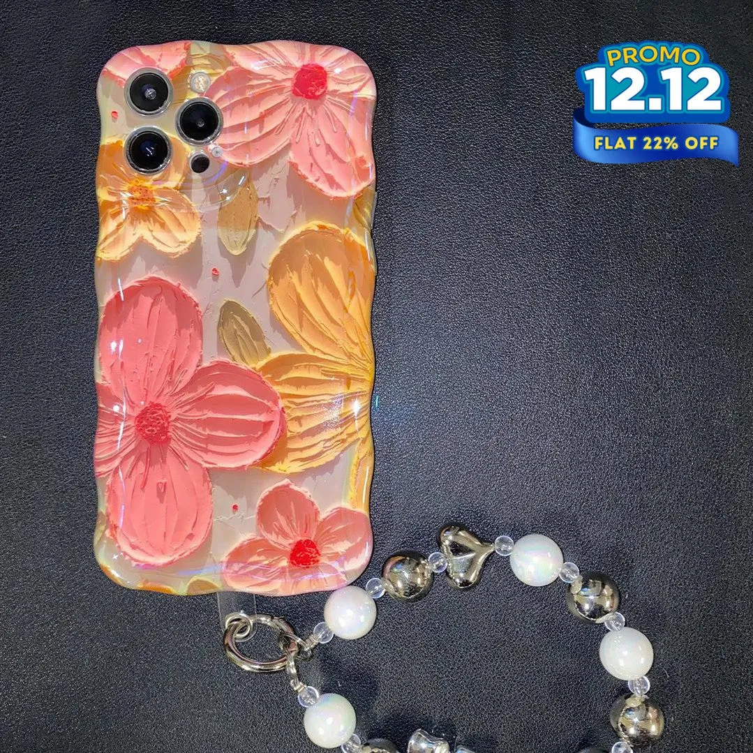 Glossy Flower iPhone Case