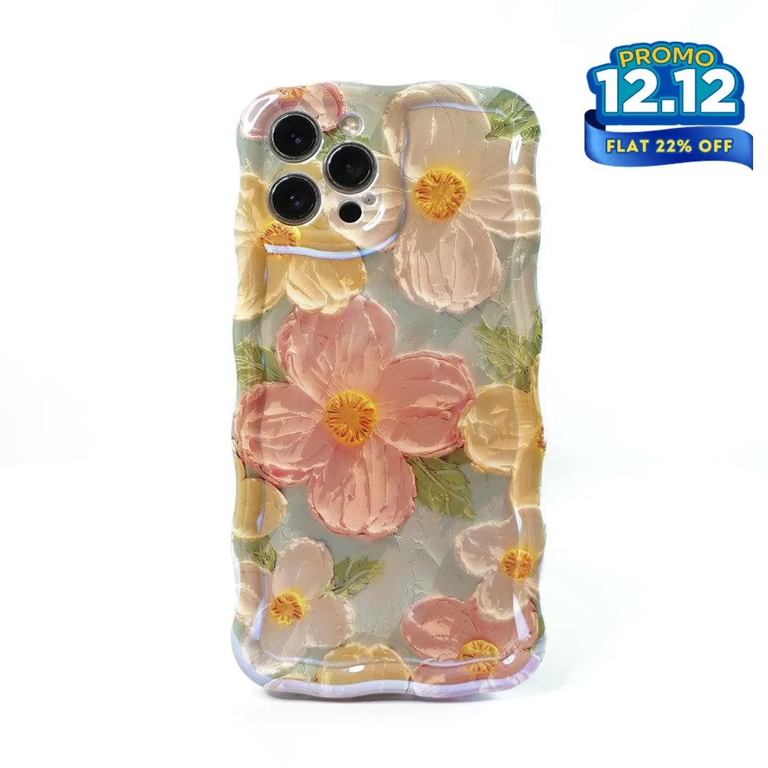 Glossy Flower iPhone Case