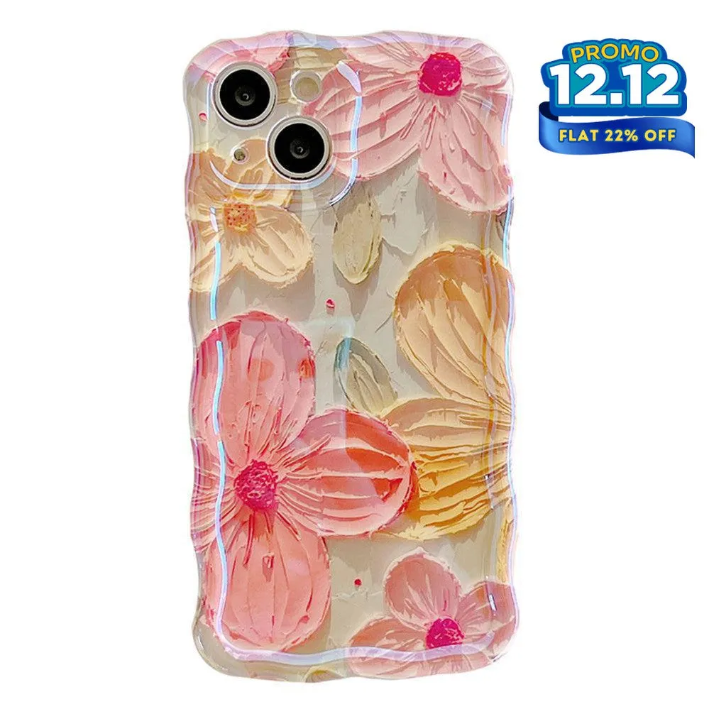Glossy Flower iPhone Case