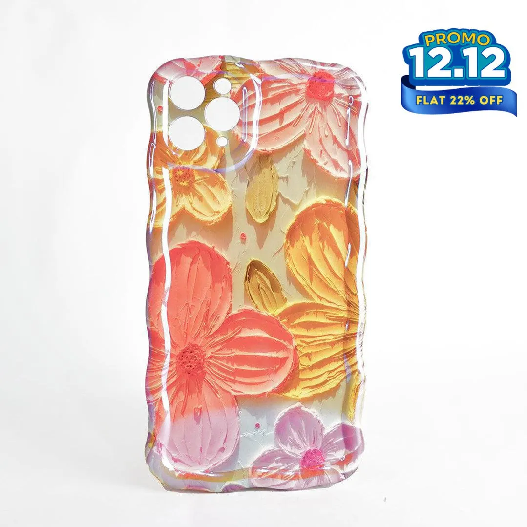 Glossy Flower iPhone Case