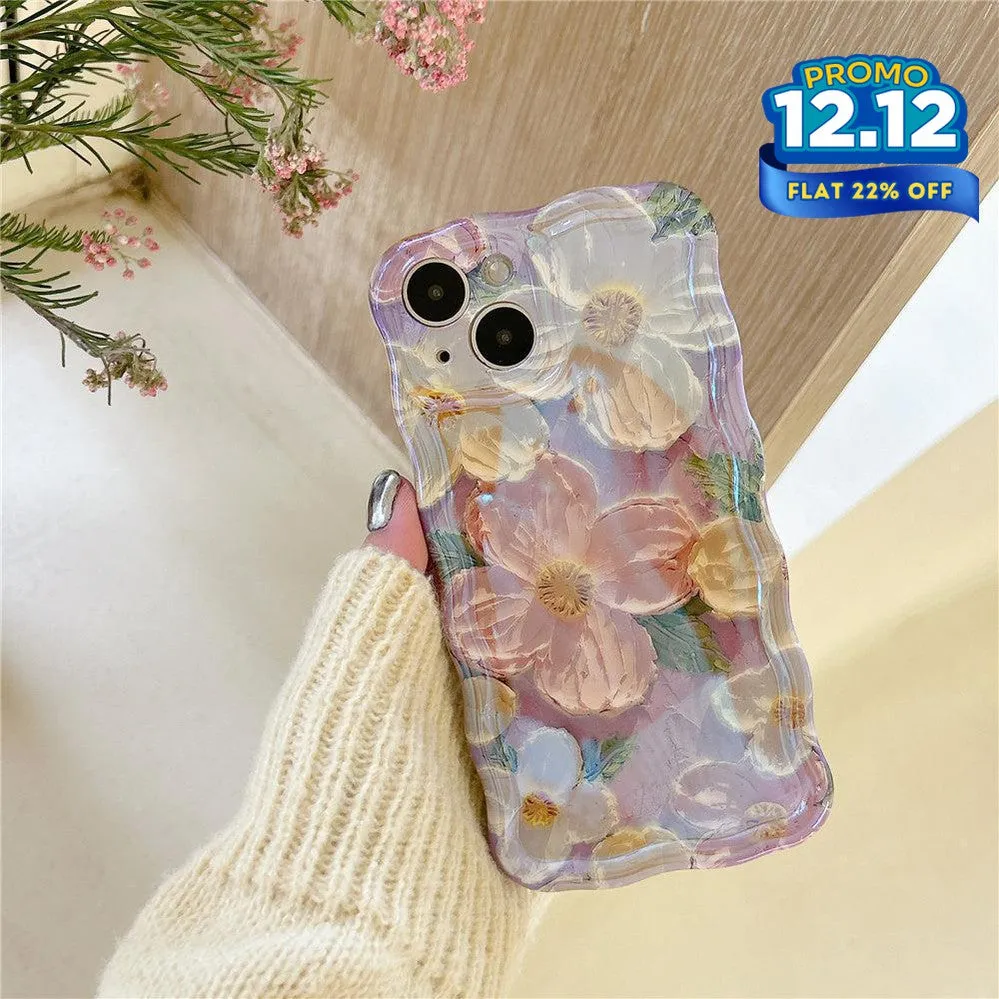Glossy Flower iPhone Case