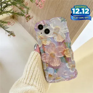 Glossy Flower iPhone Case