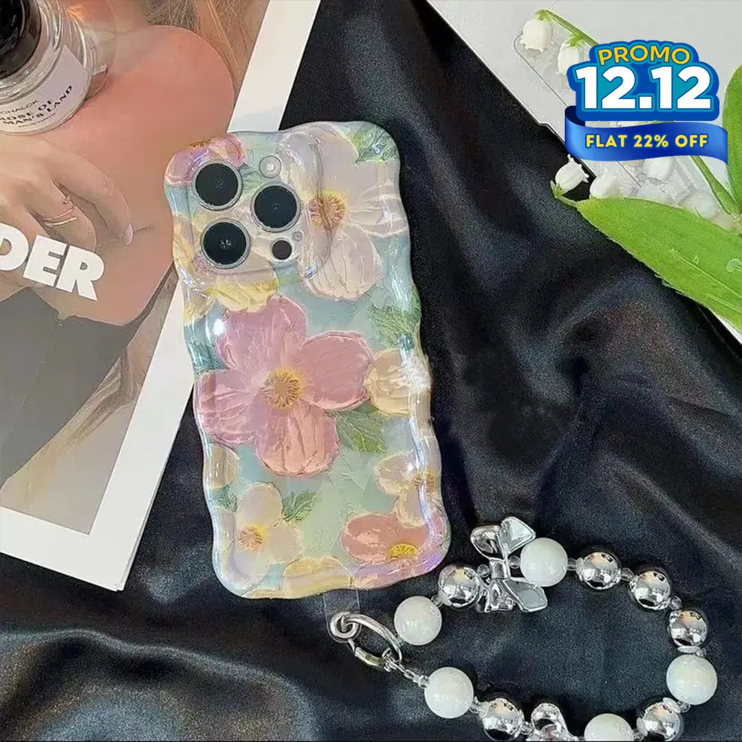 Glossy Flower iPhone Case