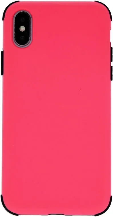 iPhone 11 Defender Rubber Rugged Case - Pink