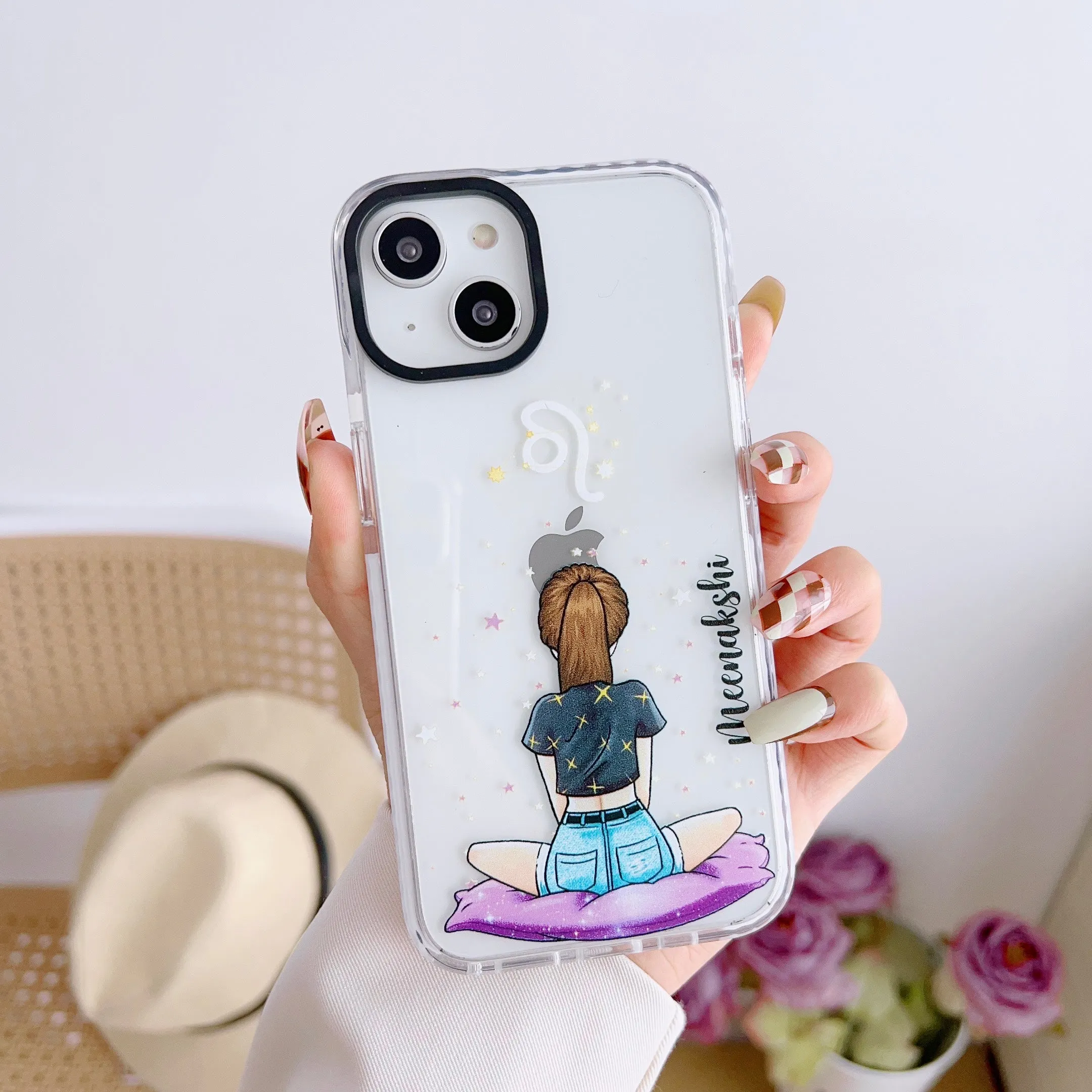 iPhone Impact Proof Customised Silicon Case ( Sun Signs )