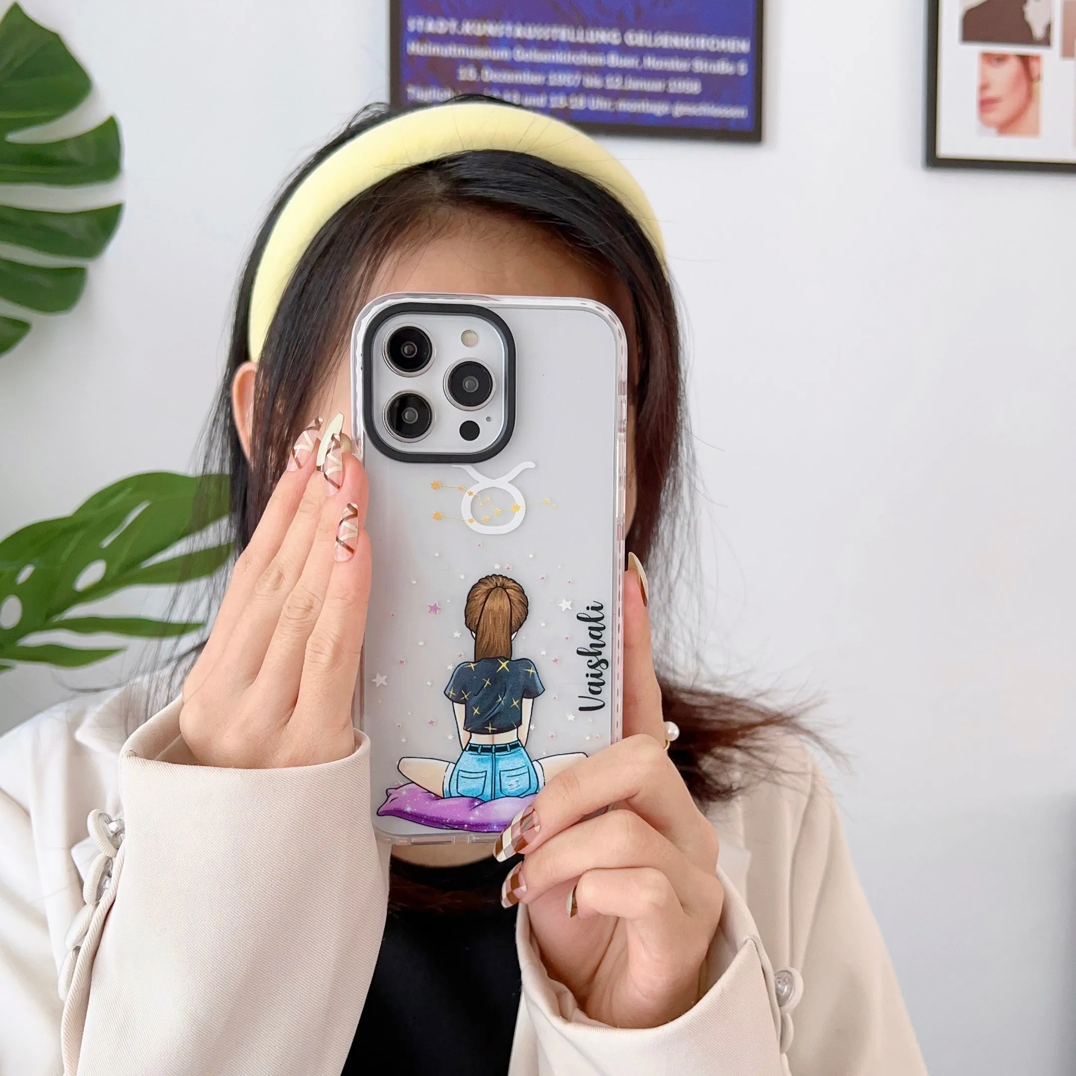 iPhone Impact Proof Customised Silicon Case ( Sun Signs )