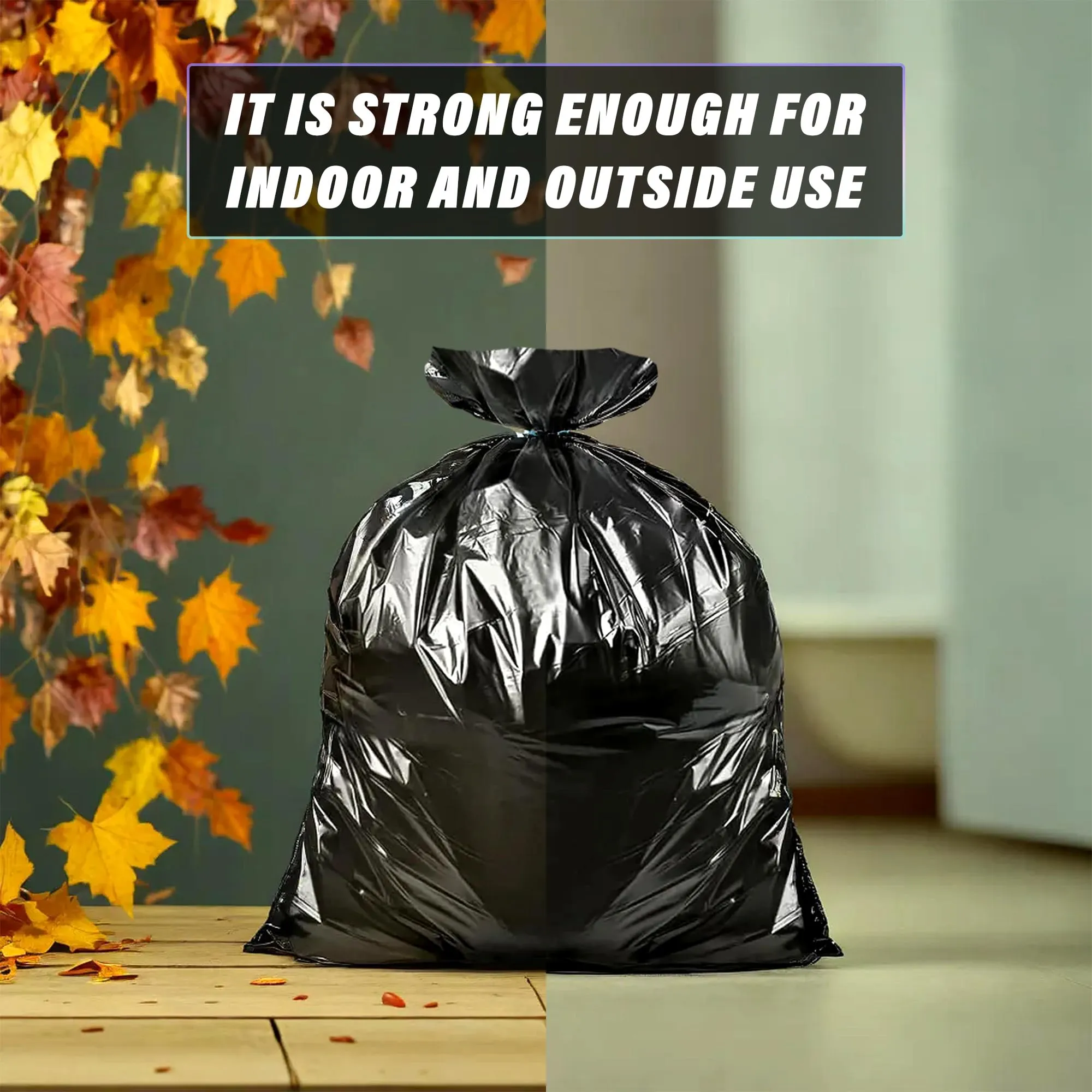 Kuber Industries (Large) Eco - Friendly Dustbin Bags - (90 Pcs) Leakproof | Odour Free | Strong Garbage Bags - For Trash And Waste - Dustbin Covers For Home And Office (30 x 24 Inches) (Black)