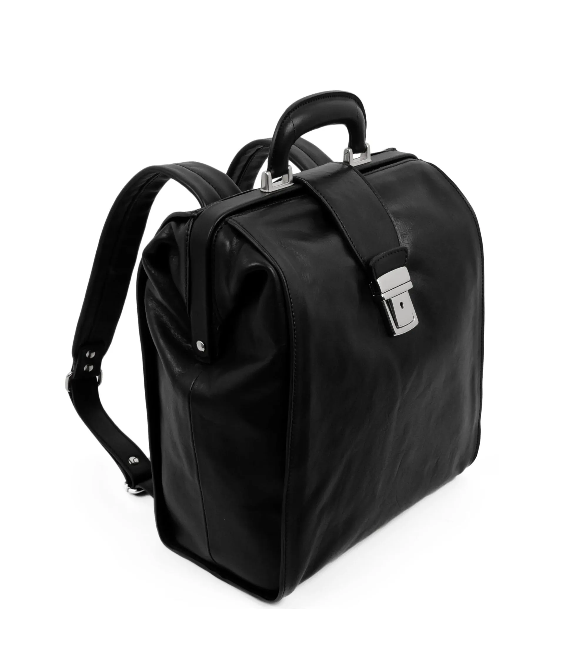 Leather Backpack - A Brief Story of Time