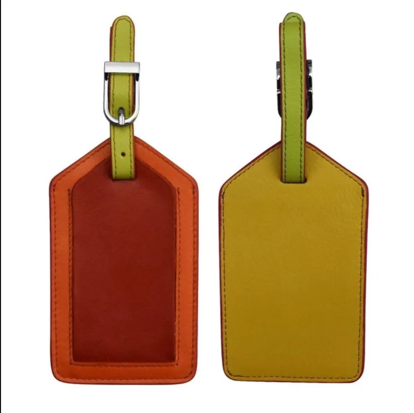 Leather Luggage Tag