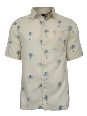 Men's Hawaiian Cotton Print Shirt - Palm Harbor