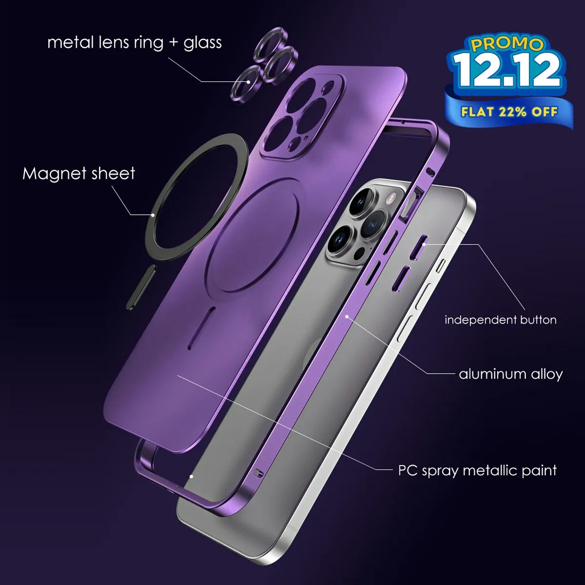 Minor Fault Clip iPhone Case