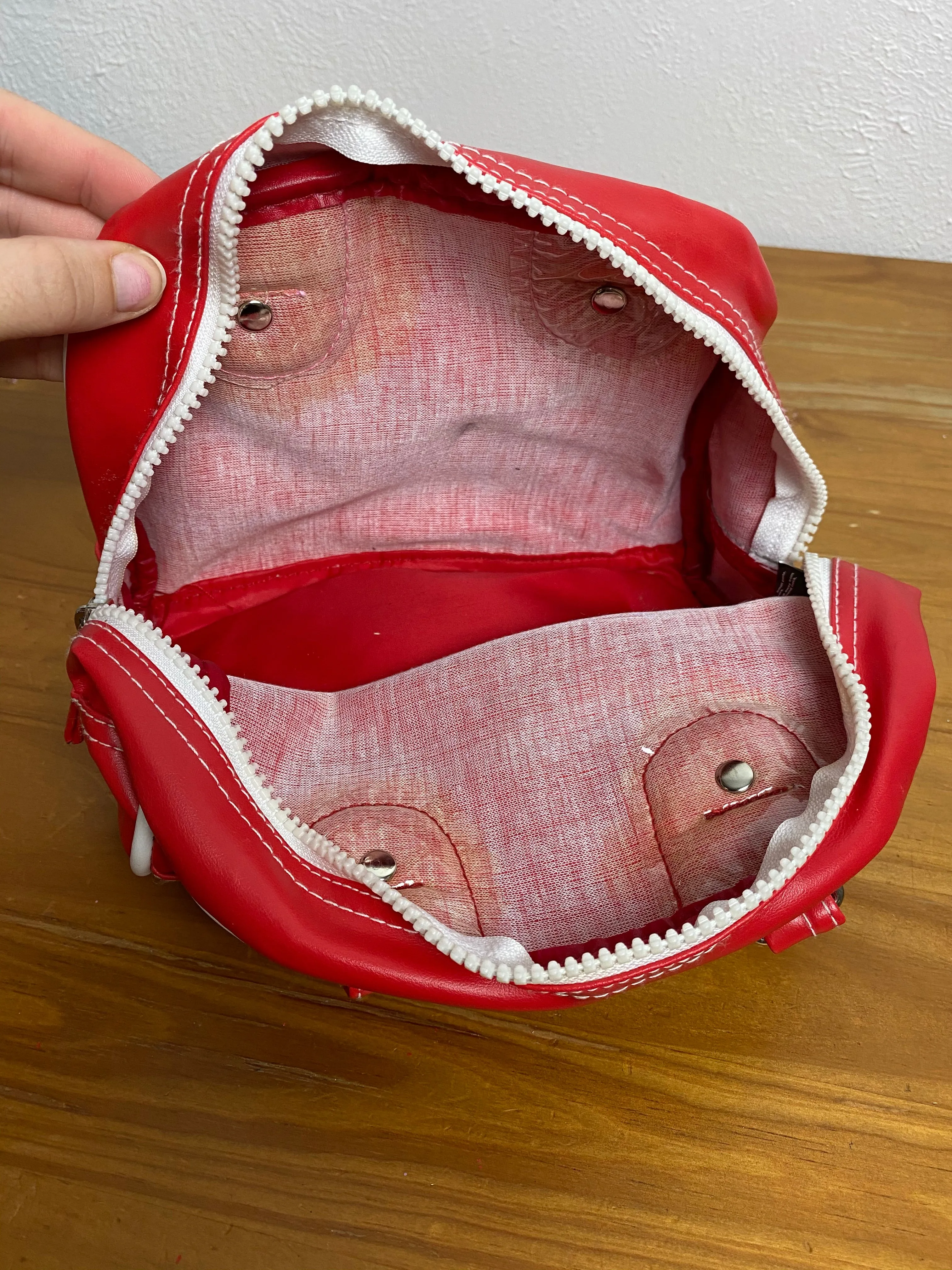 Not Listening Red Jim Benton Purse