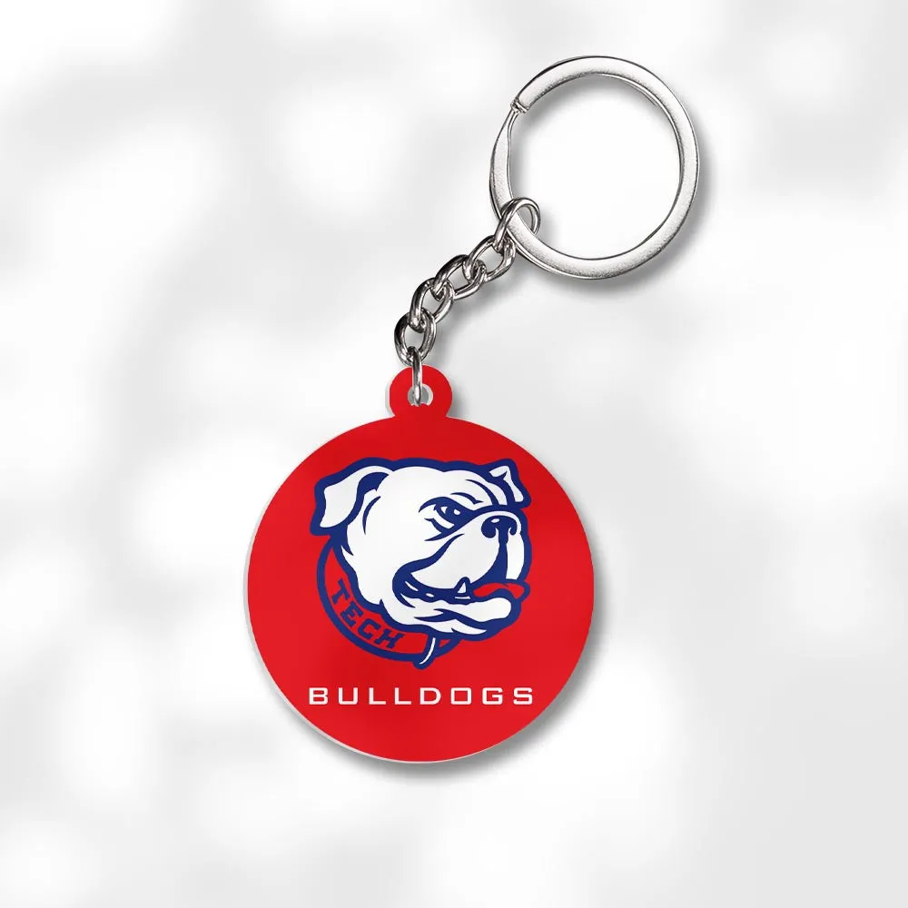 Pack 3 Louisiana Tech University Keychains
