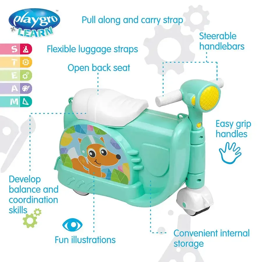 Playgro Ride & Roll Fox Travel Case
