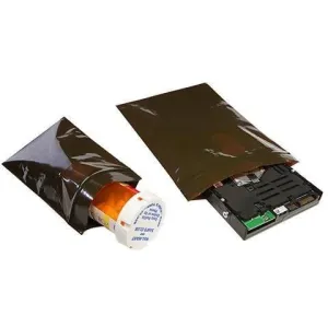 Reclosable "UV" AMBER Bags. - 12 x 12 x 3 mil