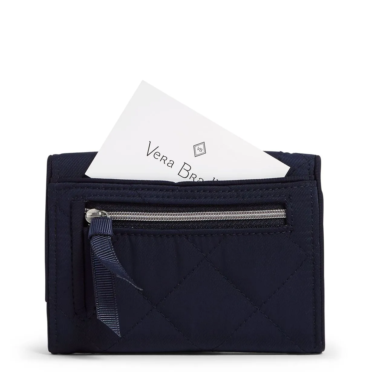 RFID Riley Compact Wallet - Classic Navy