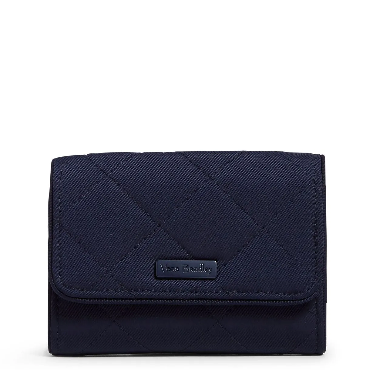 RFID Riley Compact Wallet - Classic Navy