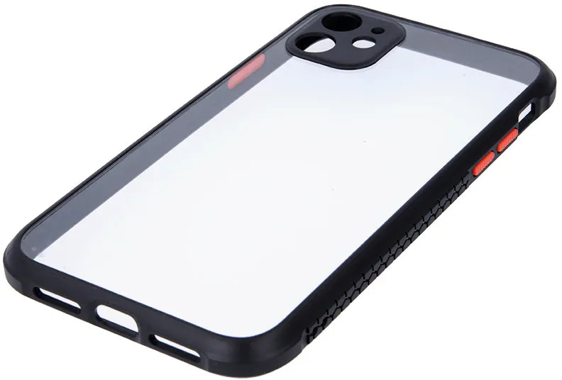 Samsung Galaxy A41 Hybrid Defender Rugged Case - Black