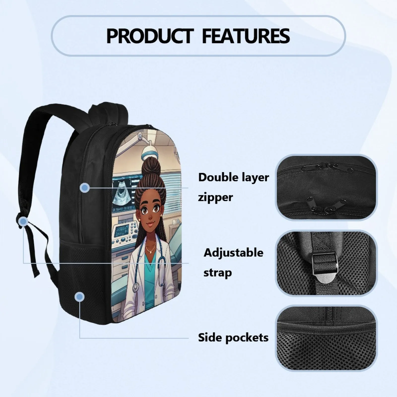 Sonya Sonographer  - Backpack