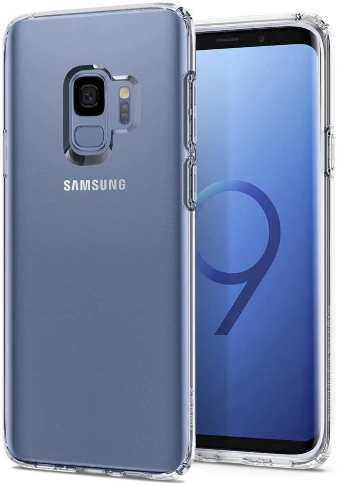 Spigen Liquid Crystal Cover for Samsung S9 - Clear