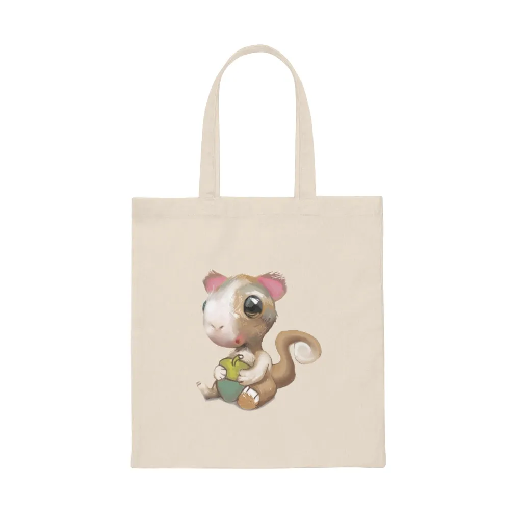 Squirrel Canvas Tote Bag
