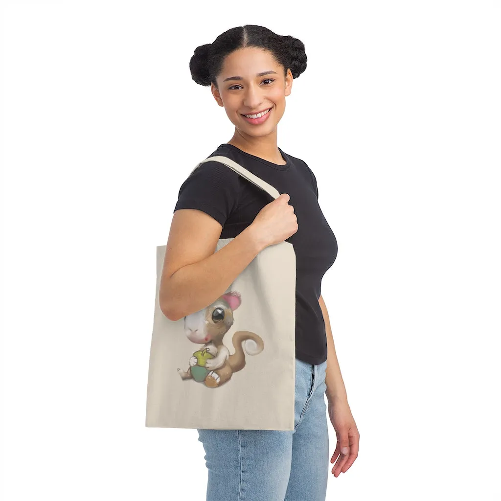 Squirrel Canvas Tote Bag