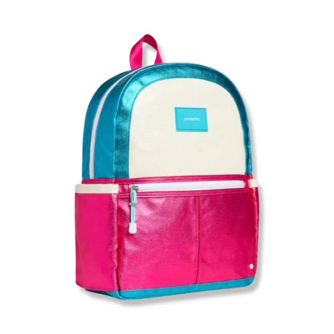 State Bags Kane Kids Blue Multicolor Backpack