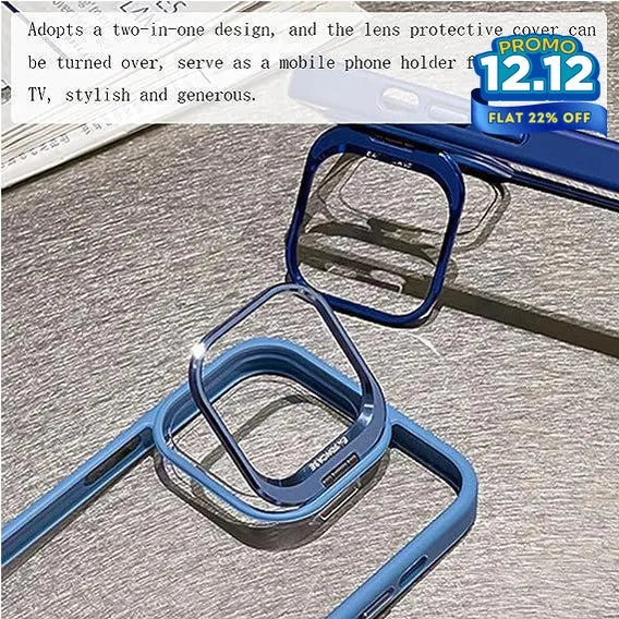 Transparent Lens Ring iPhone Case