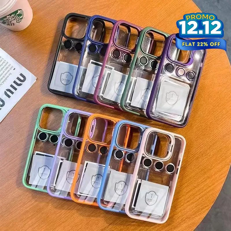 Transparent Lens Ring iPhone Case