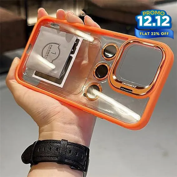 Transparent Lens Ring iPhone Case