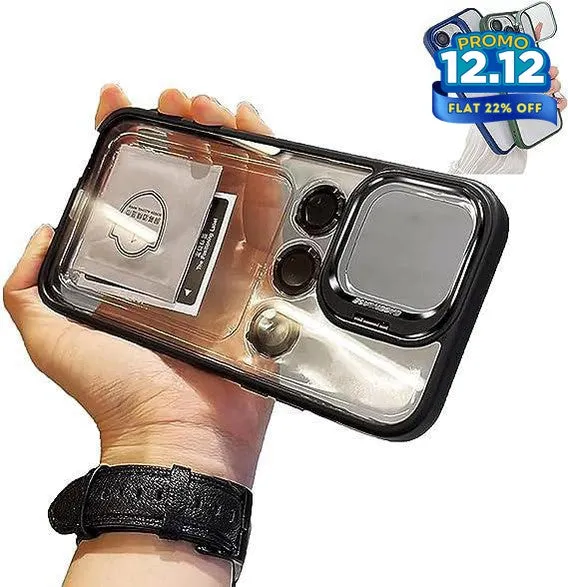 Transparent Lens Ring iPhone Case