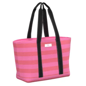 Woven Tote - Large - Bubblegum and Watermelon